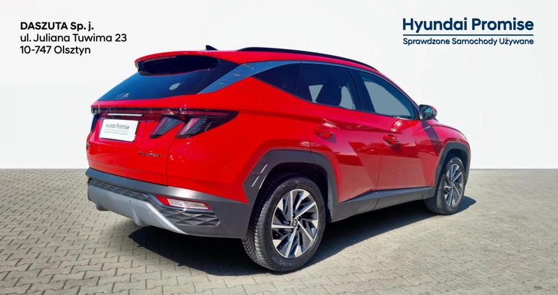 Hyundai Tucson cena 113900 przebieg: 55000, rok produkcji 2022 z Daleszyce małe 497